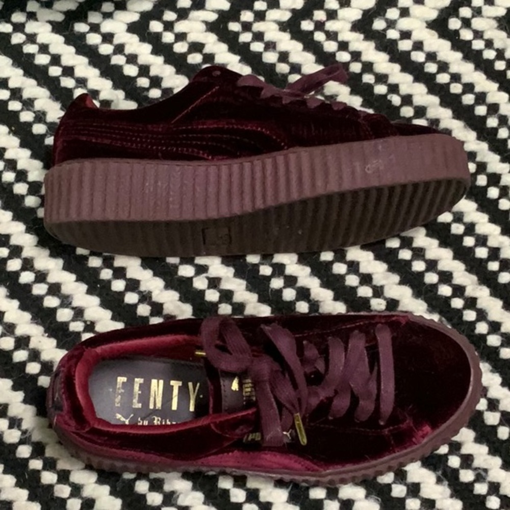 Puma Burgandy Shoes (fall special!)